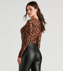 Fierce And Fashionable Sheer Mesh Bodysuit