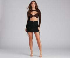 Don't Get It Twisted Crop Top