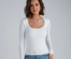 Basic Must-Have Long Sleeve Top