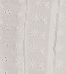 Sunshine Bliss Sleeveless Eyelet Corset Top