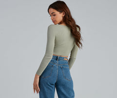 Snap A Pose Crop Top