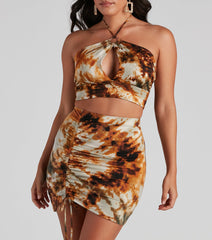 Bold Babe Tie-Dye Crop Top