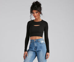Simple Stunner Cropped Tank And Topper Set