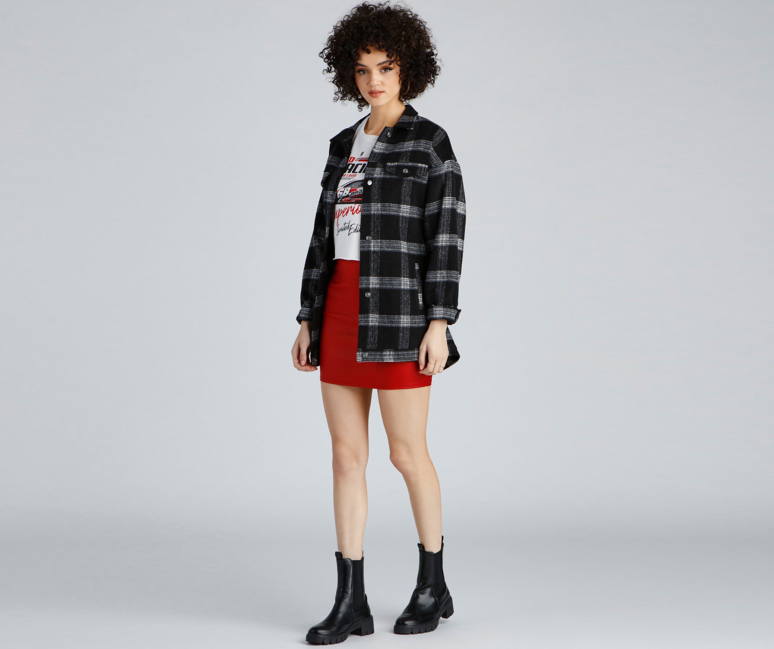 Ready, Set, Go Graphic Cropped Sweatshirt