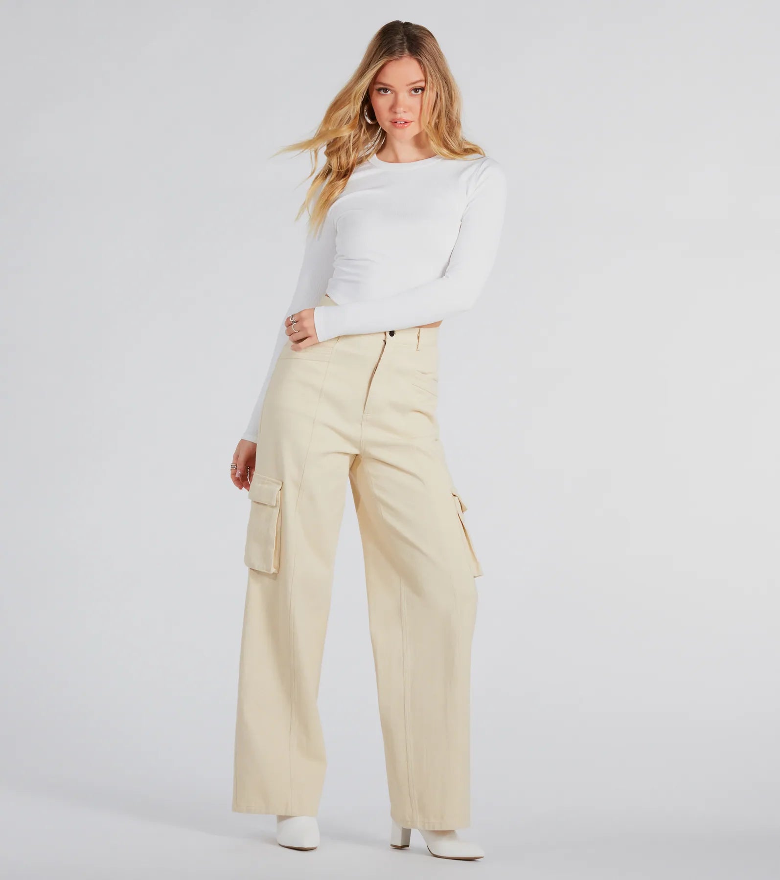 Smooth Classic Long Sleeve Crop Top